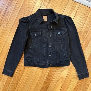 GAP Charcoal Denim Jacket